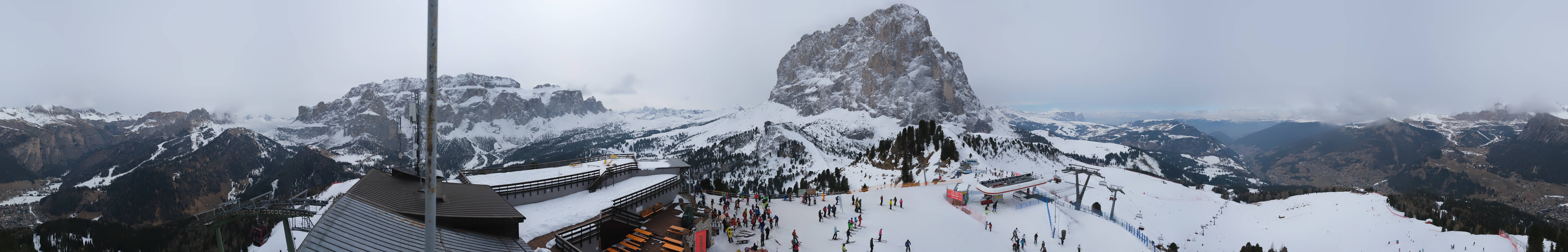 Archived image Webcam Val Gardena - View Ciampinoi top station