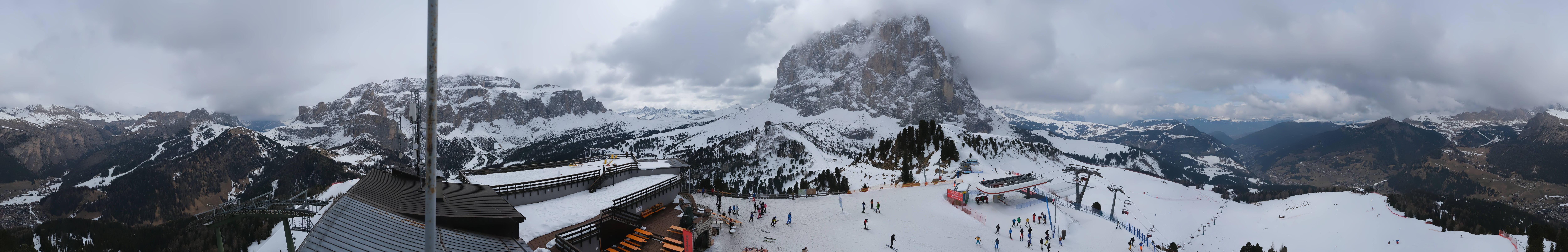 Archiv Foto Webcam Gröden: Ausblick Ciampinoi