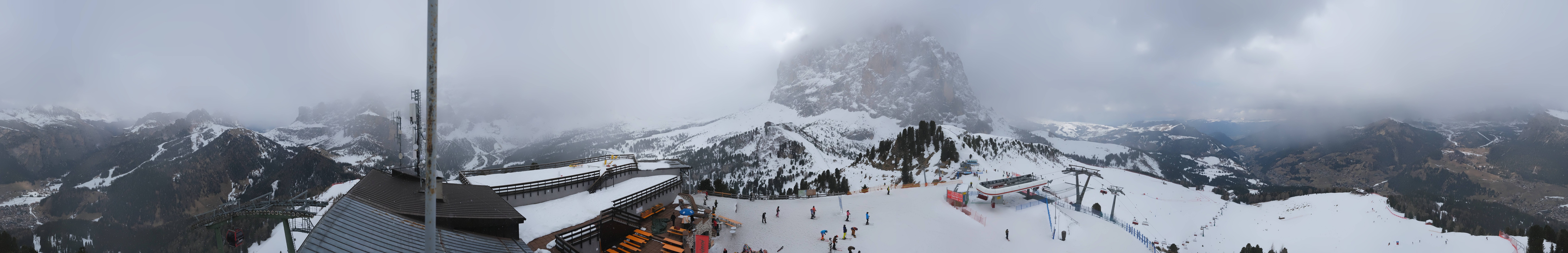 Archiv Foto Webcam Gröden: Ausblick Ciampinoi