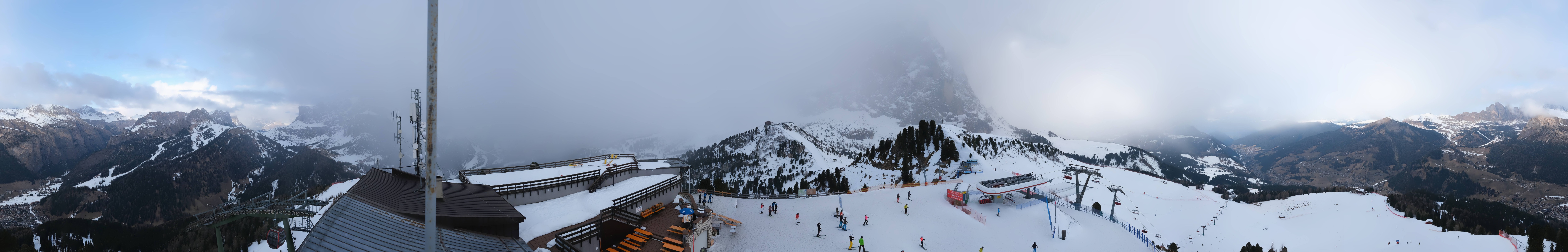 Archiv Foto Webcam Gröden: Ausblick Ciampinoi