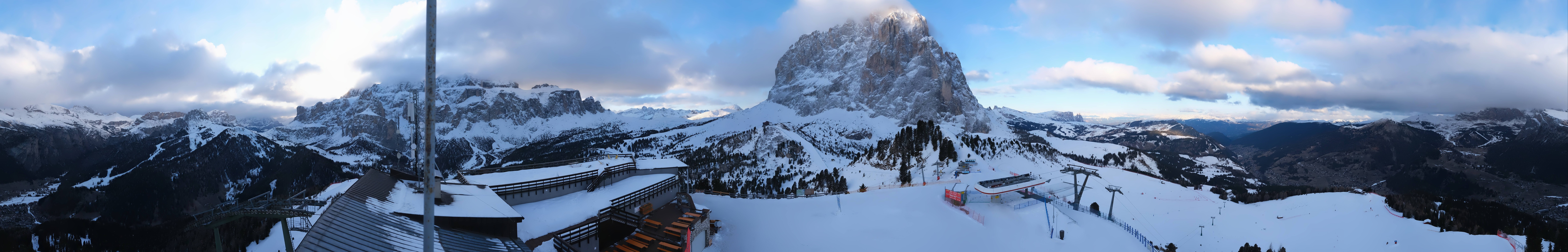 Archiv Foto Webcam Gröden: Ausblick Ciampinoi