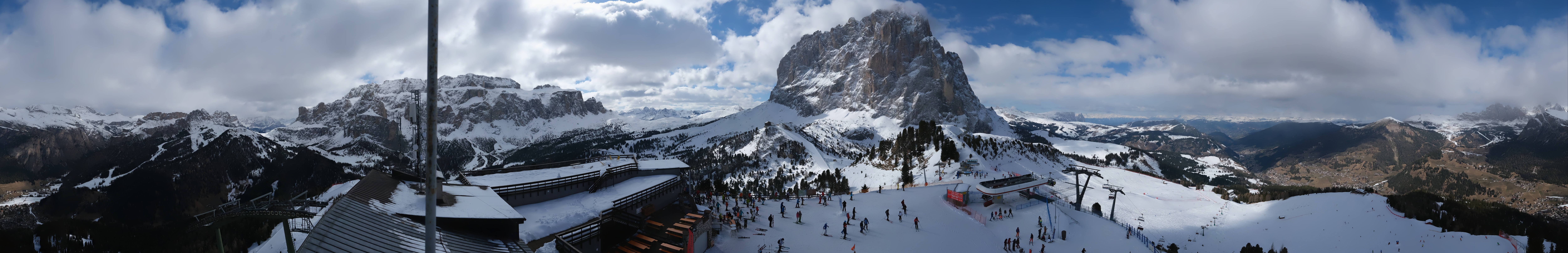 Archiv Foto Webcam Gröden: Ausblick Ciampinoi