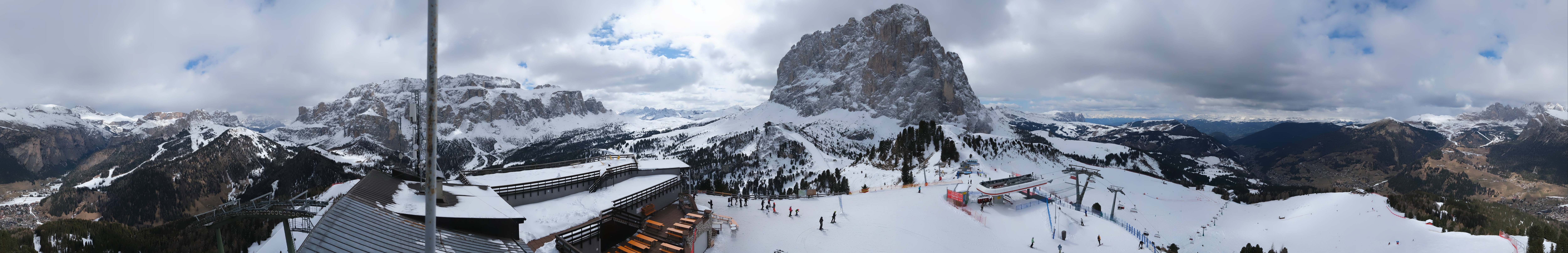 Archiv Foto Webcam Gröden: Ausblick Ciampinoi