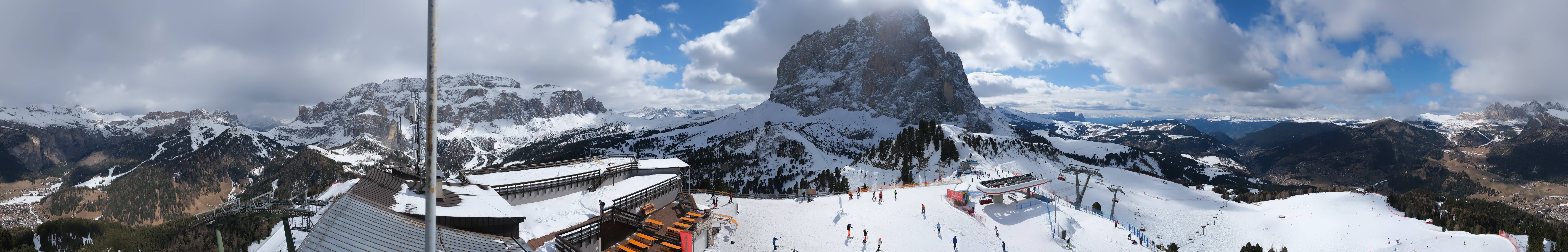 Archiv Foto Webcam Gröden: Ausblick Ciampinoi