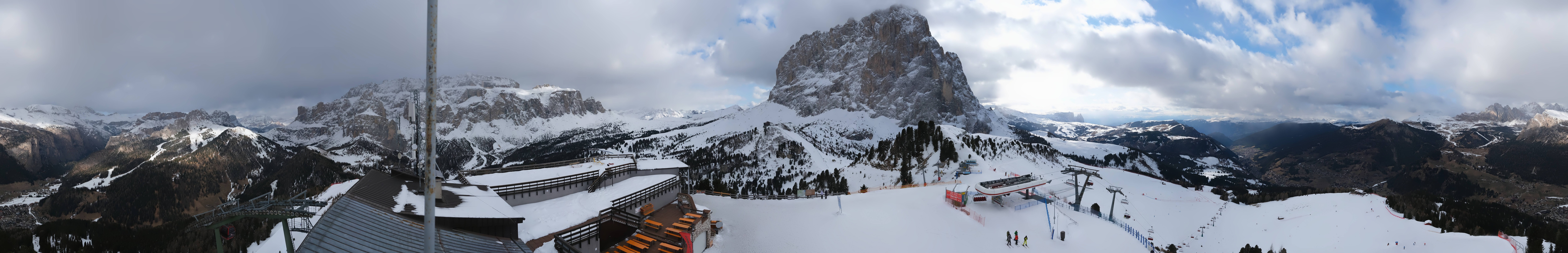 Archiv Foto Webcam Gröden: Ausblick Ciampinoi