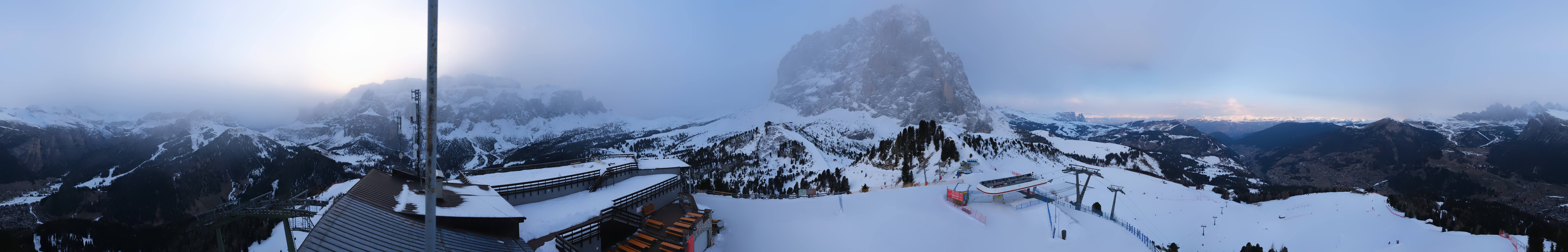 Archiv Foto Webcam Gröden: Ausblick Ciampinoi