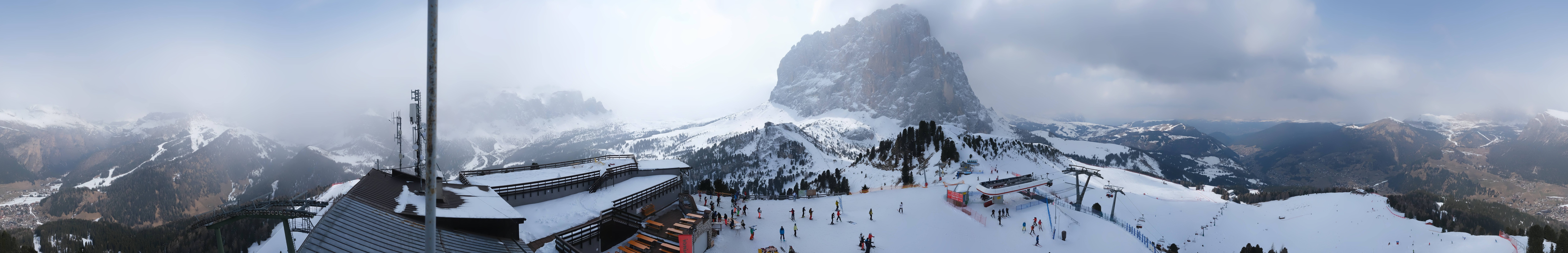 Archiv Foto Webcam Gröden: Ausblick Ciampinoi