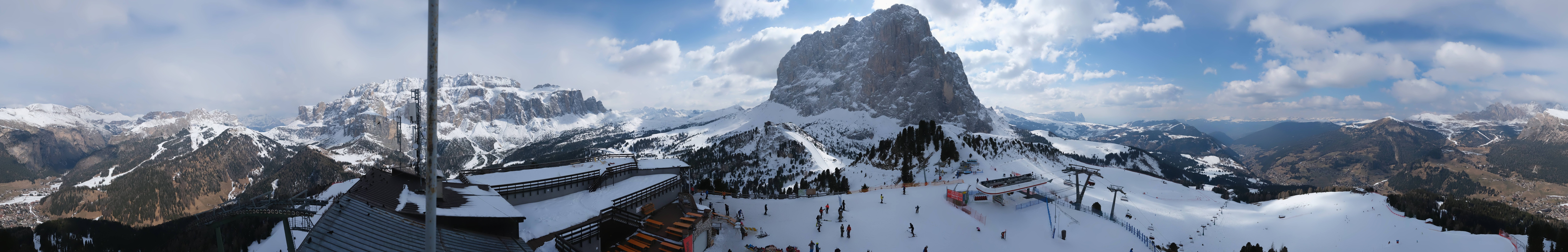 Archived image Webcam Val Gardena - View Ciampinoi top station