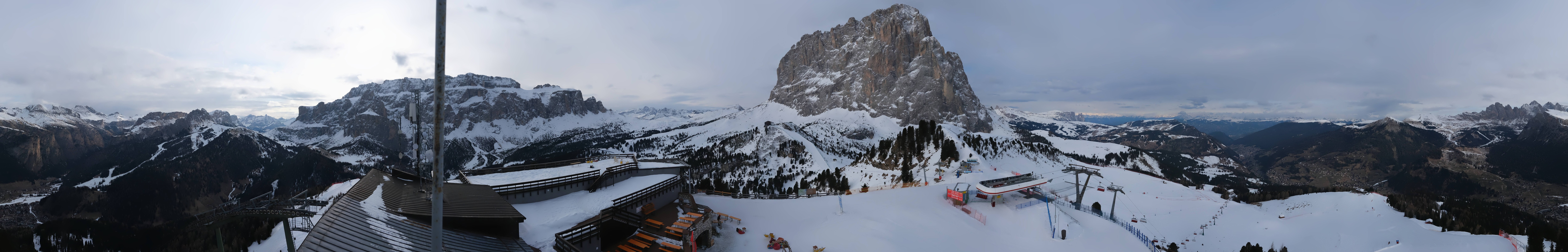 Archiv Foto Webcam Gröden: Ausblick Ciampinoi