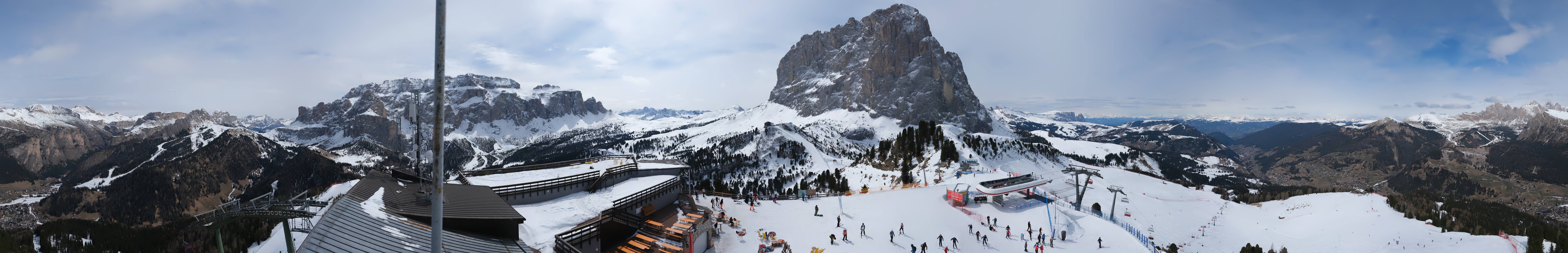 Archiv Foto Webcam Gröden: Ausblick Ciampinoi