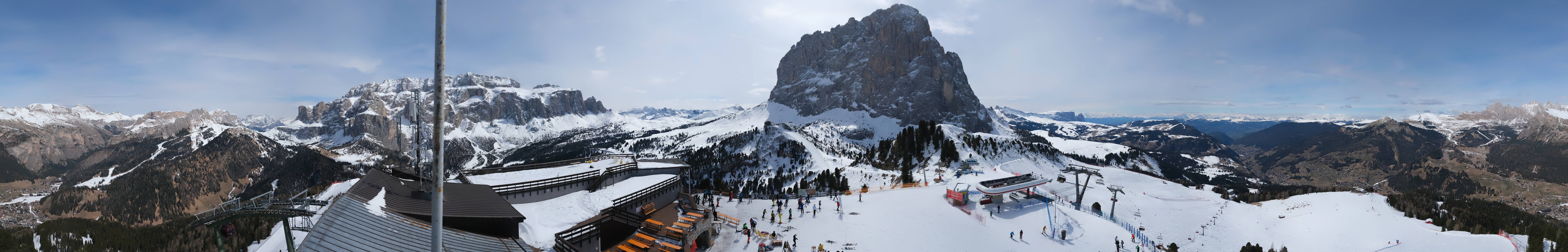 Archiv Foto Webcam Gröden: Ausblick Ciampinoi