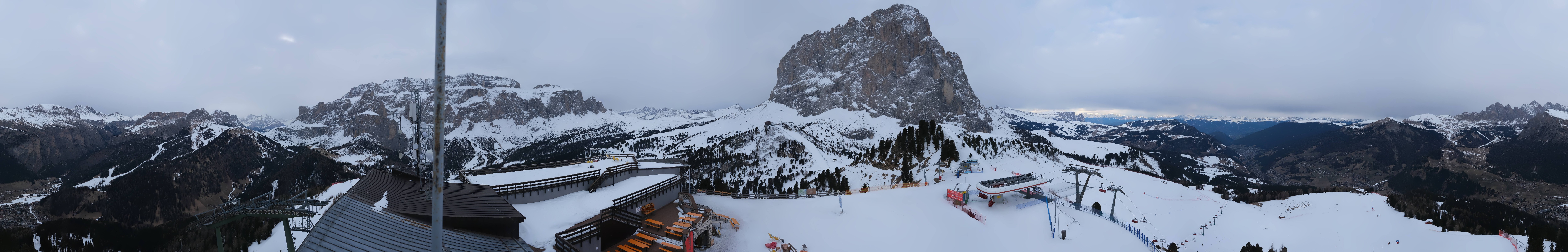 Archiv Foto Webcam Gröden: Ausblick Ciampinoi