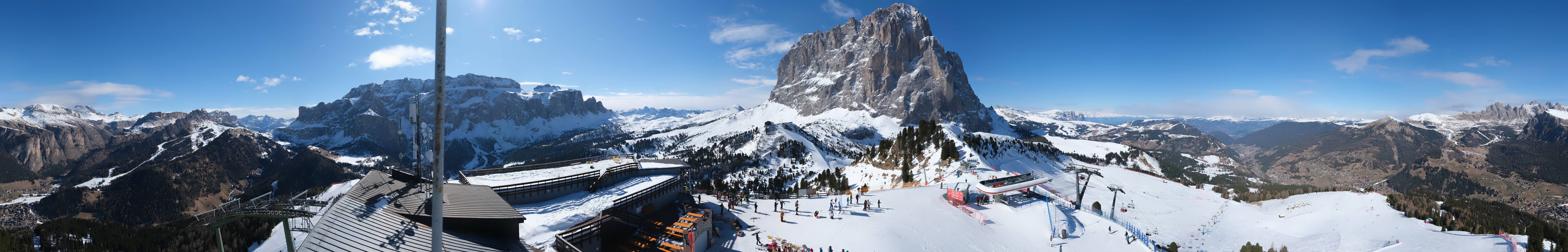 Archiv Foto Webcam Gröden: Ausblick Ciampinoi
