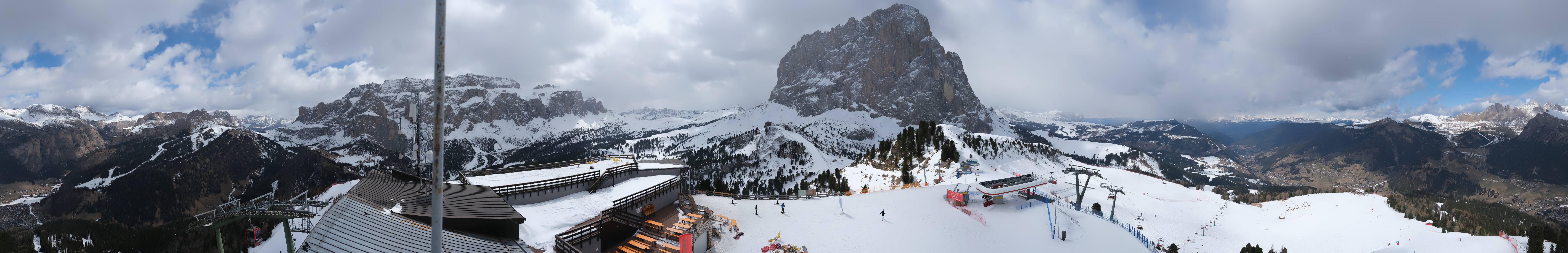 Archiv Foto Webcam Gröden: Ausblick Ciampinoi