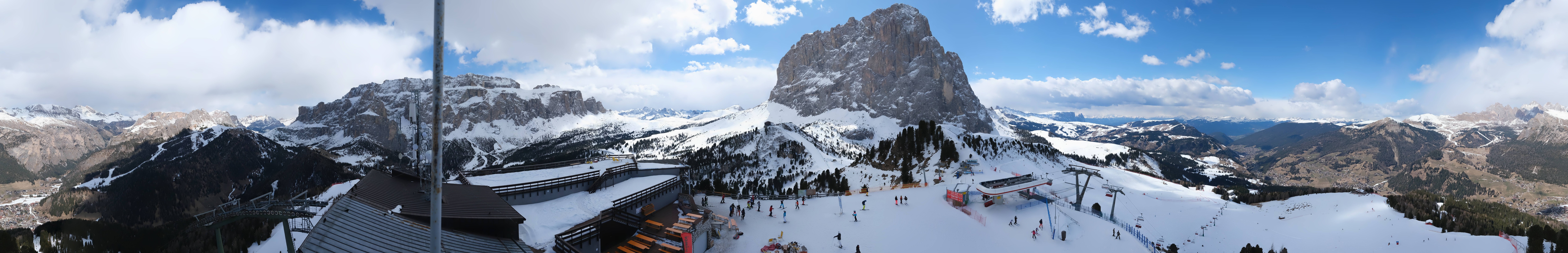 Archiv Foto Webcam Gröden: Ausblick Ciampinoi