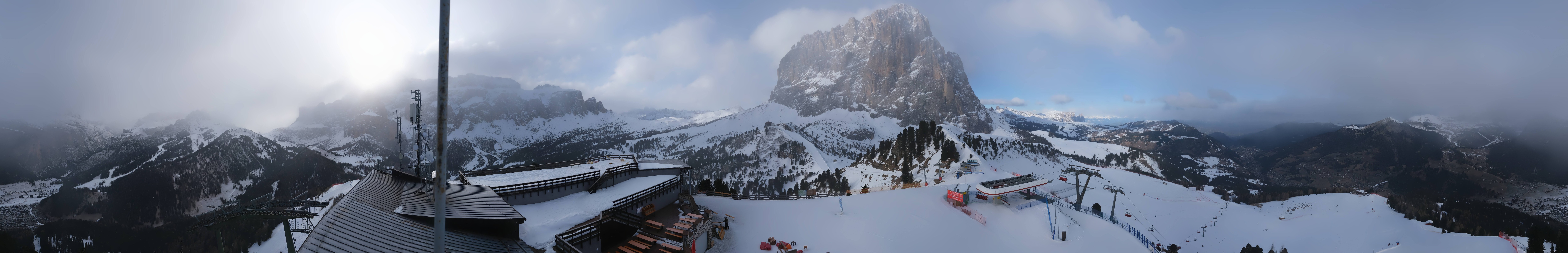 Archiv Foto Webcam Gröden: Ausblick Ciampinoi