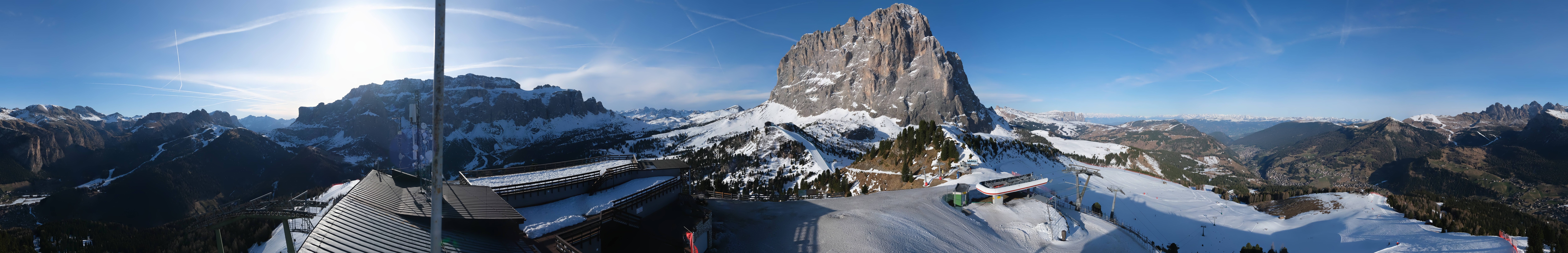 Archiv Foto Webcam Gröden: Ausblick Ciampinoi