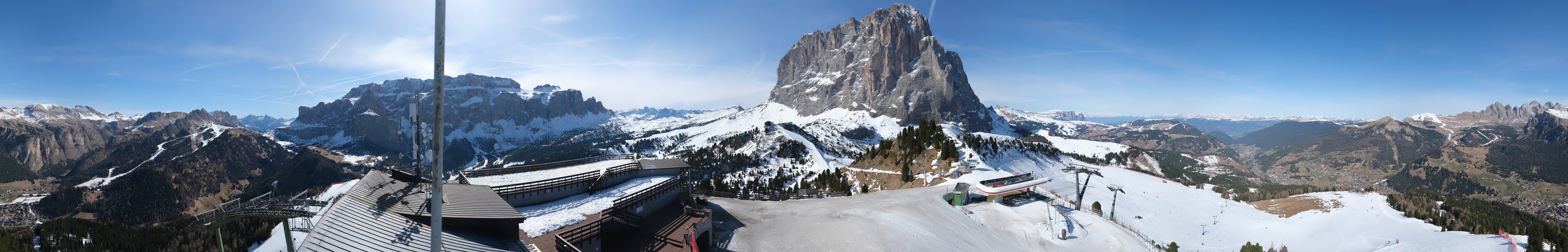 Archiv Foto Webcam Gröden: Ausblick Ciampinoi