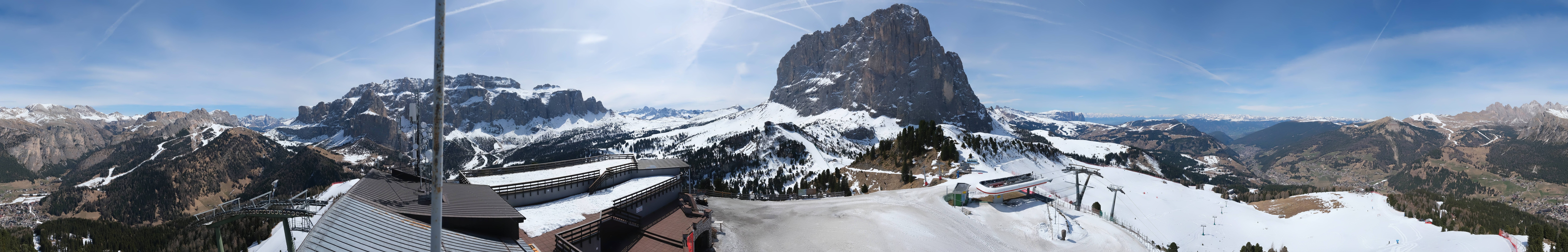 Archiv Foto Webcam Gröden: Ausblick Ciampinoi