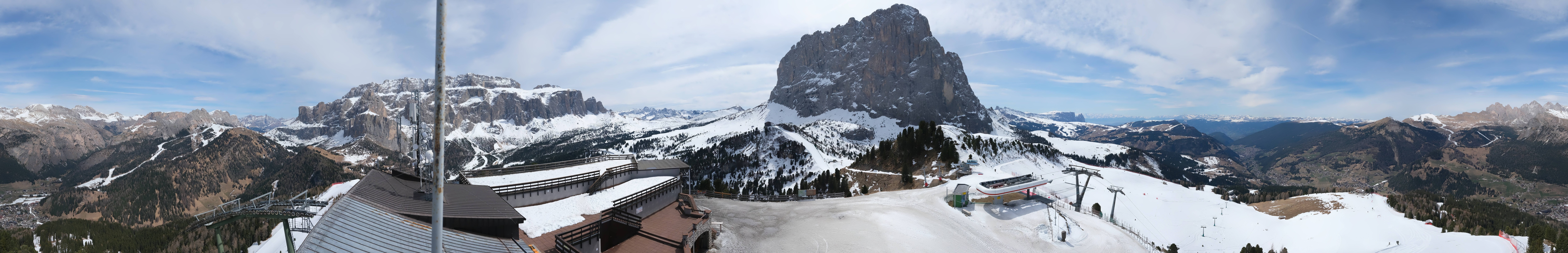 Archiv Foto Webcam Gröden: Ausblick Ciampinoi