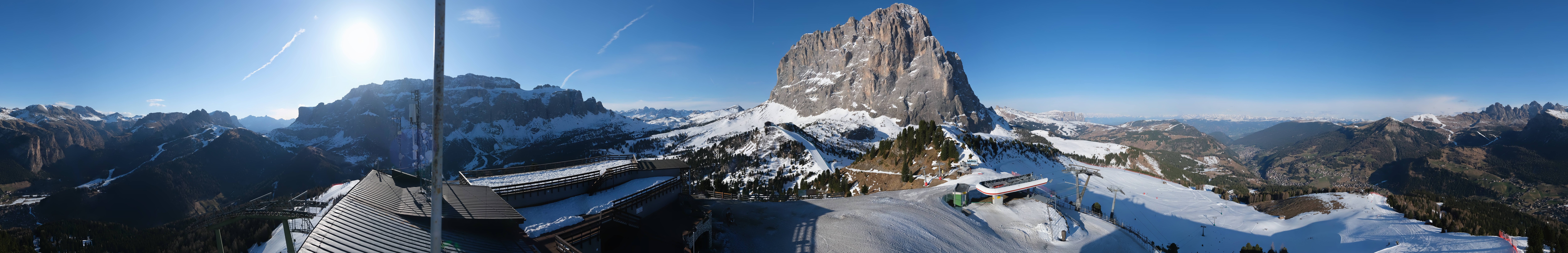 Archiv Foto Webcam Gröden: Ausblick Ciampinoi