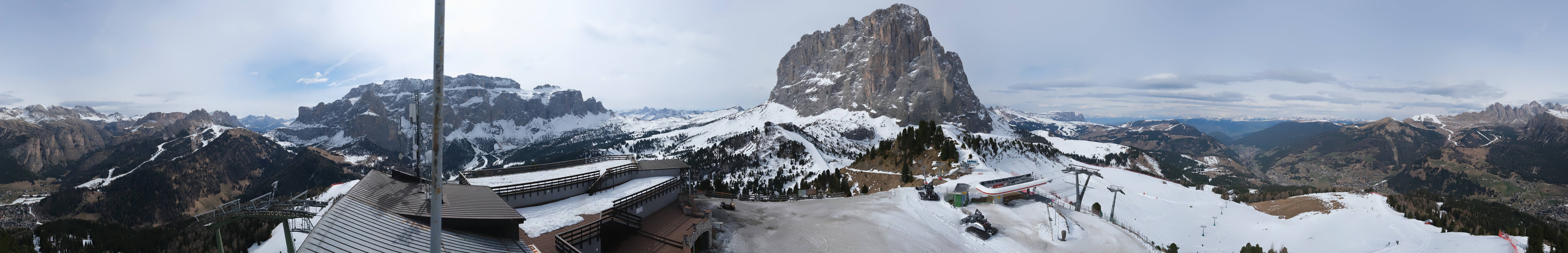 Archiv Foto Webcam Gröden: Ausblick Ciampinoi