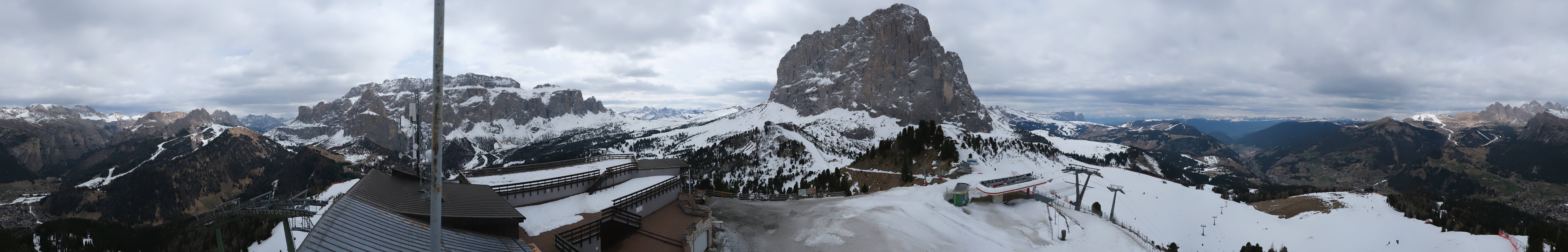 Archiv Foto Webcam Gröden: Ausblick Ciampinoi