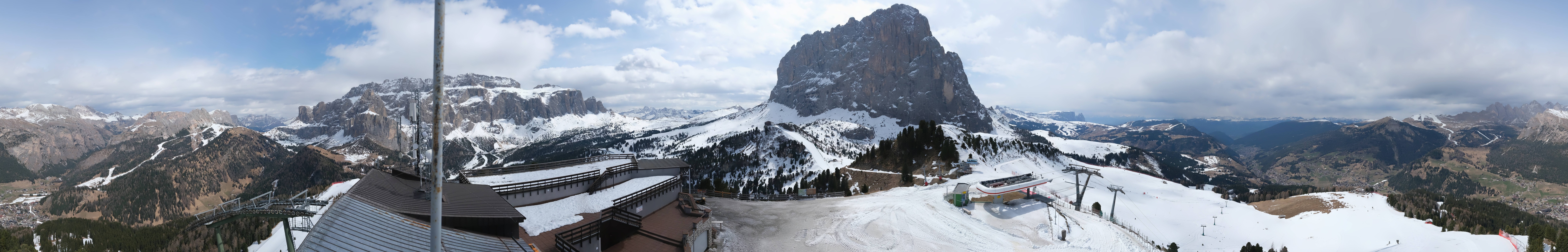 Archiv Foto Webcam Gröden: Ausblick Ciampinoi
