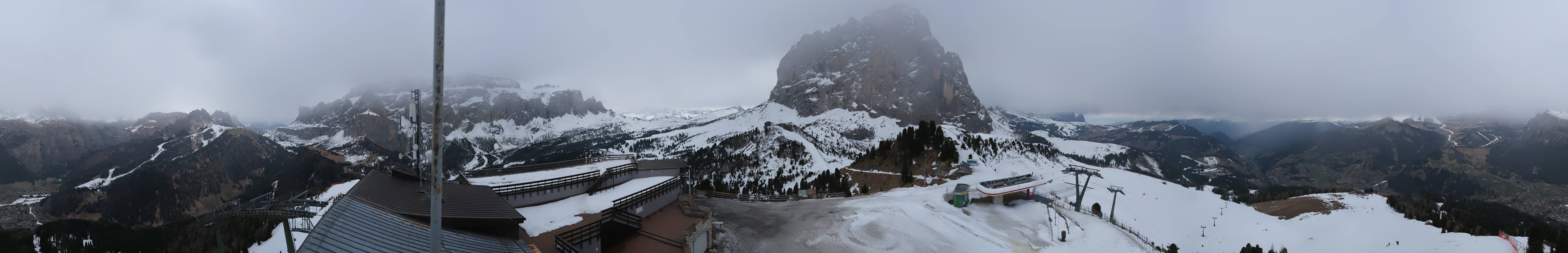 Archiv Foto Webcam Gröden: Ausblick Ciampinoi