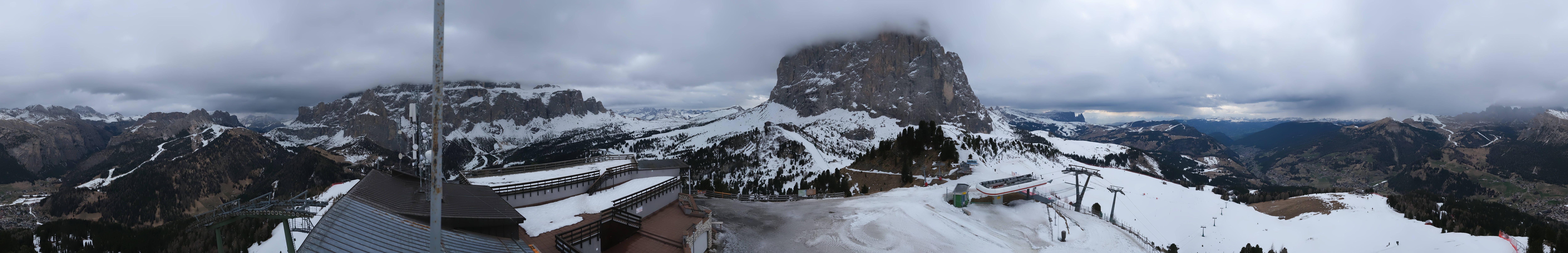 Archiv Foto Webcam Gröden: Ausblick Ciampinoi
