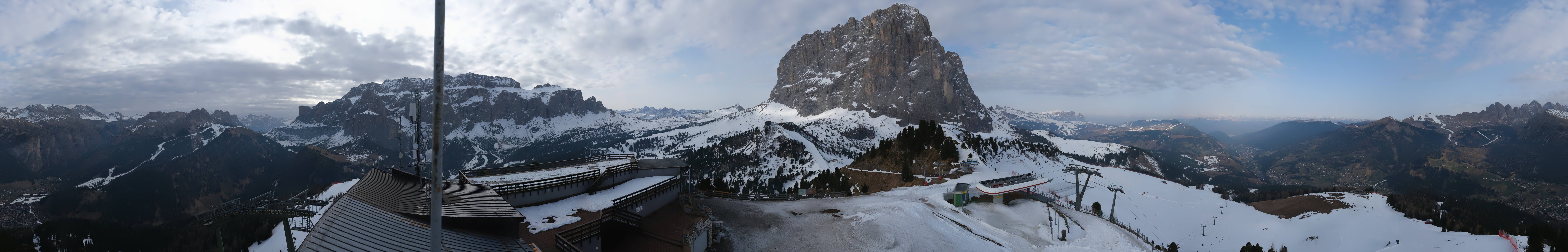 Archived image Webcam Val Gardena - View Ciampinoi top station