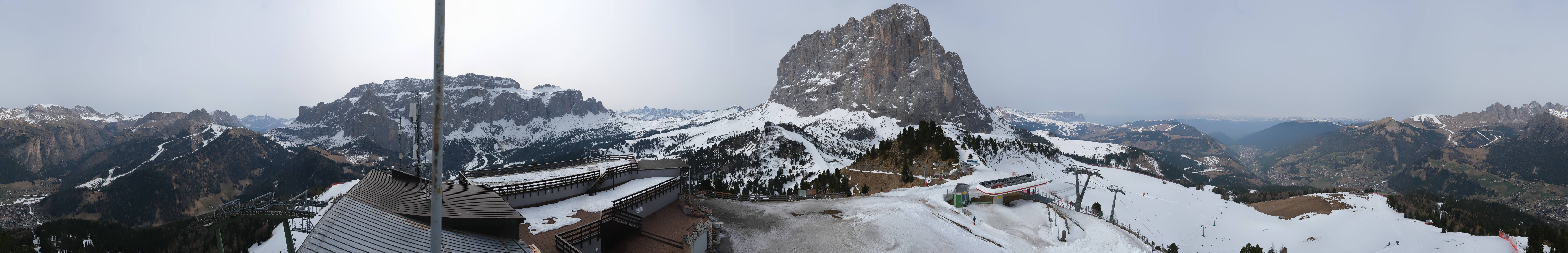 Archived image Webcam Val Gardena - View Ciampinoi top station