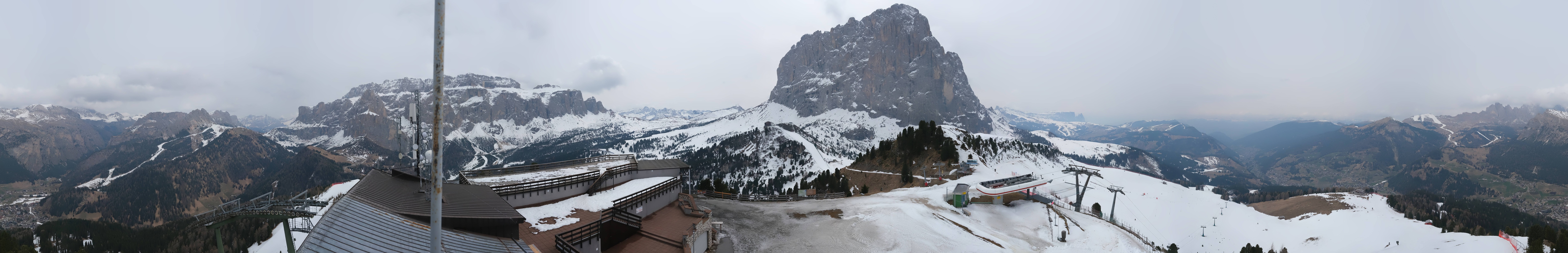 Archived image Webcam Val Gardena - View Ciampinoi top station