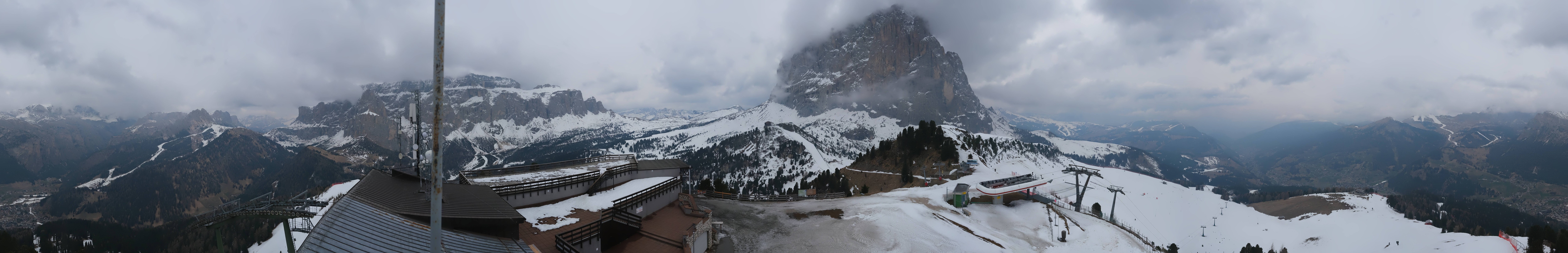 Archived image Webcam Val Gardena - View Ciampinoi top station