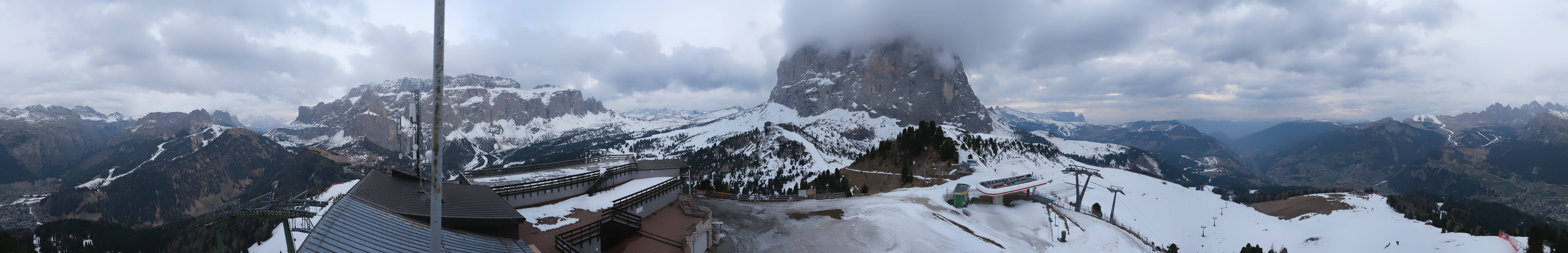 Archived image Webcam Val Gardena - View Ciampinoi top station