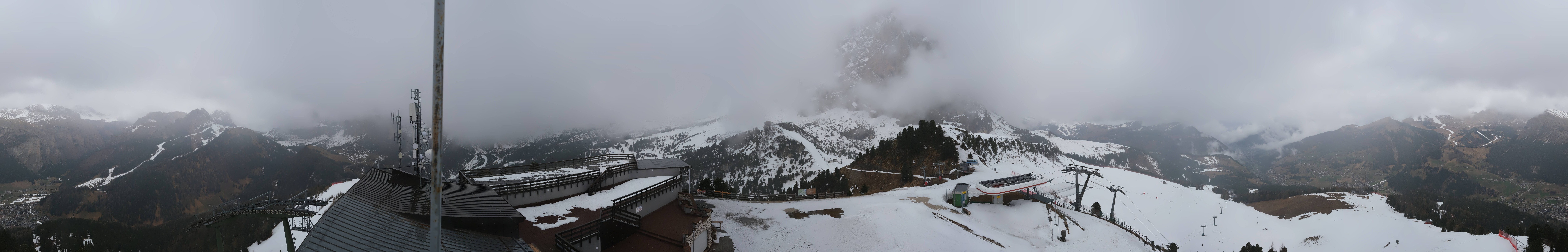 Archiv Foto Webcam Gröden: Ausblick Ciampinoi