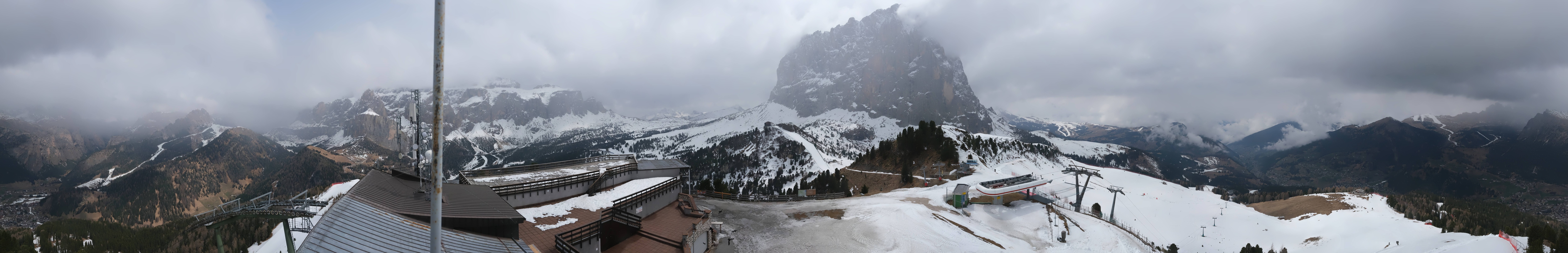 Archiv Foto Webcam Gröden: Ausblick Ciampinoi