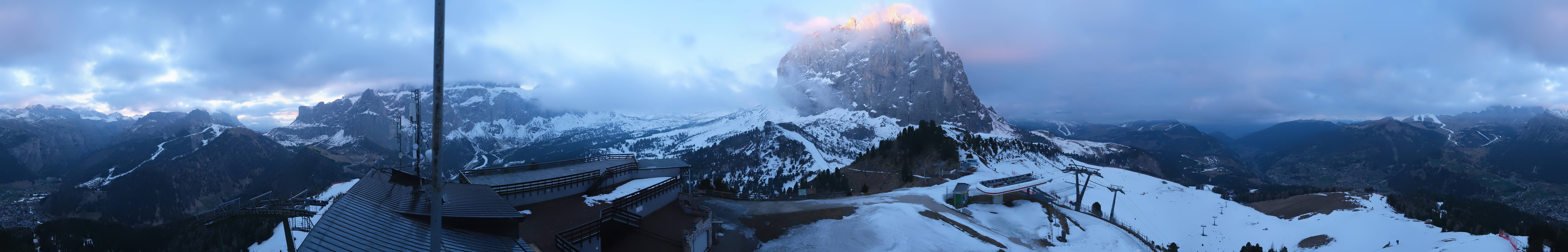 Archiv Foto Webcam Gröden: Ausblick Ciampinoi