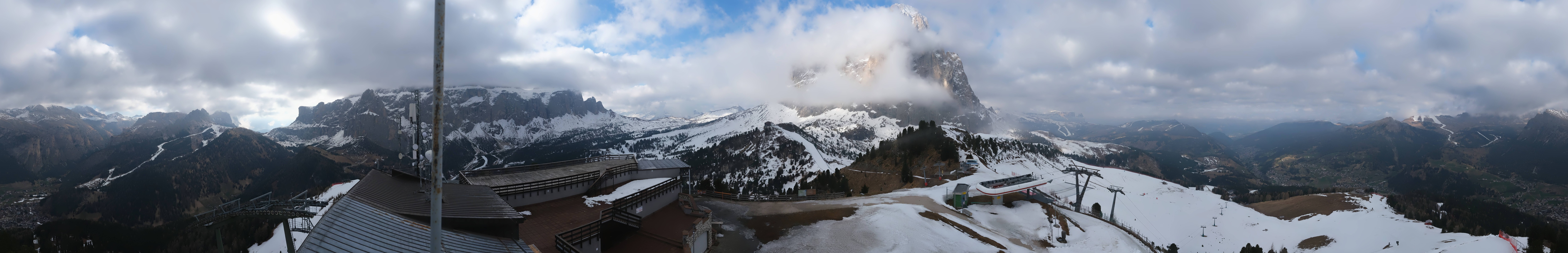Archiv Foto Webcam Gröden: Ausblick Ciampinoi