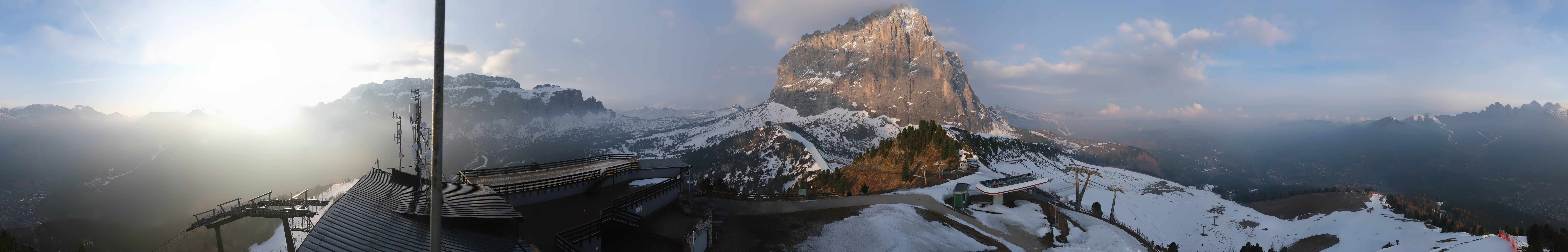 Archiv Foto Webcam Gröden: Ausblick Ciampinoi