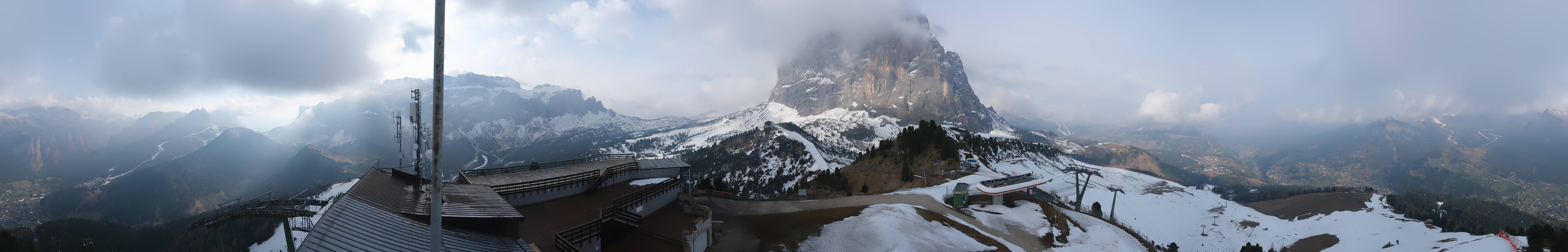 Archiv Foto Webcam Gröden: Ausblick Ciampinoi