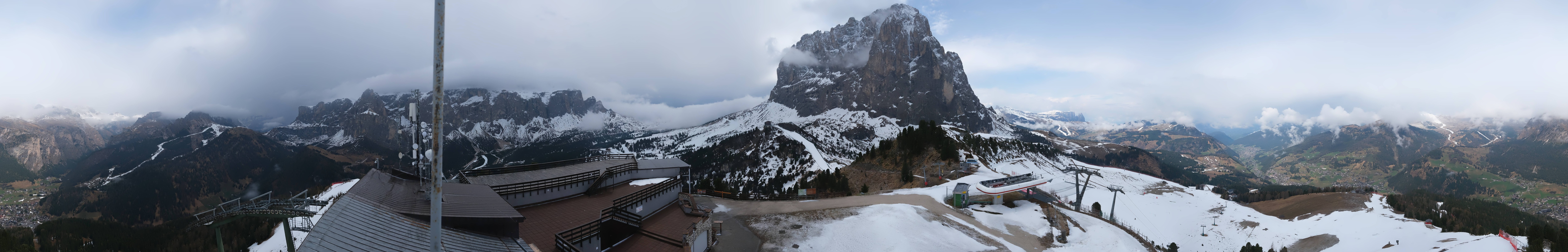 Archiv Foto Webcam Gröden: Ausblick Ciampinoi