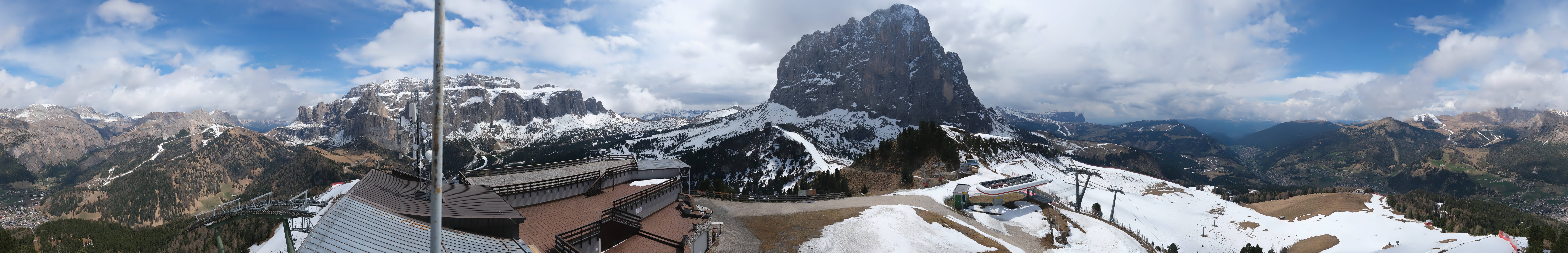 Archiv Foto Webcam Gröden: Ausblick Ciampinoi