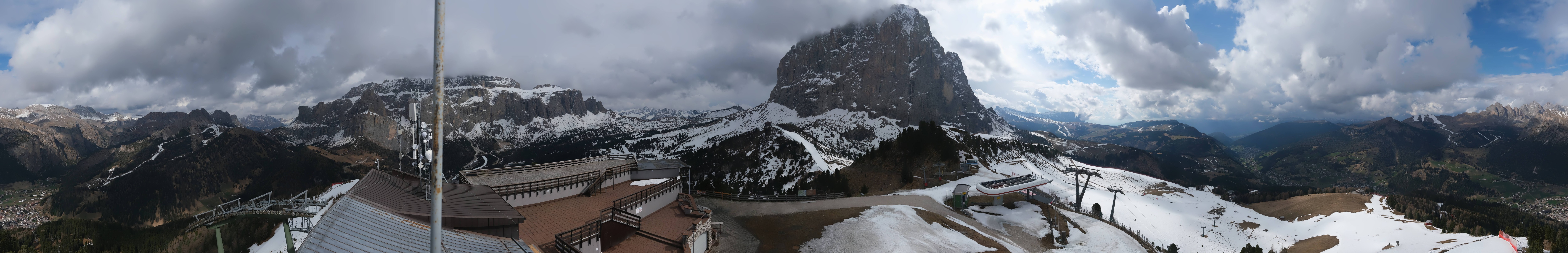 Archiv Foto Webcam Gröden: Ausblick Ciampinoi