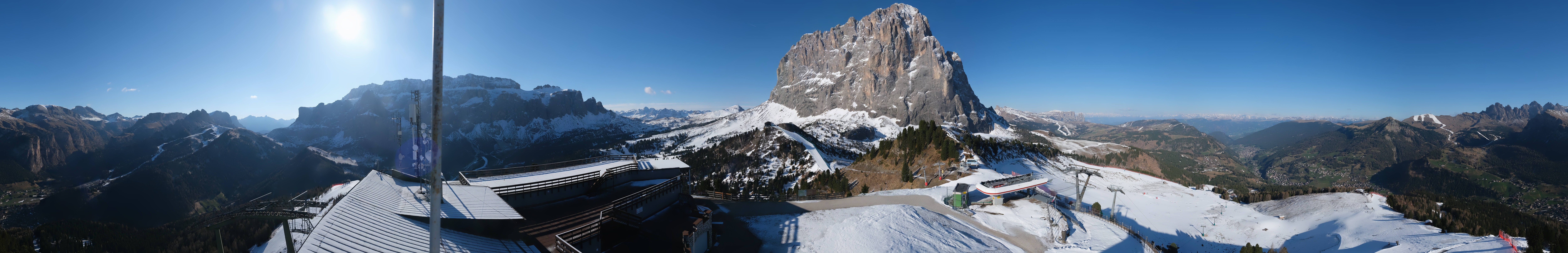 Archiv Foto Webcam Gröden: Ausblick Ciampinoi