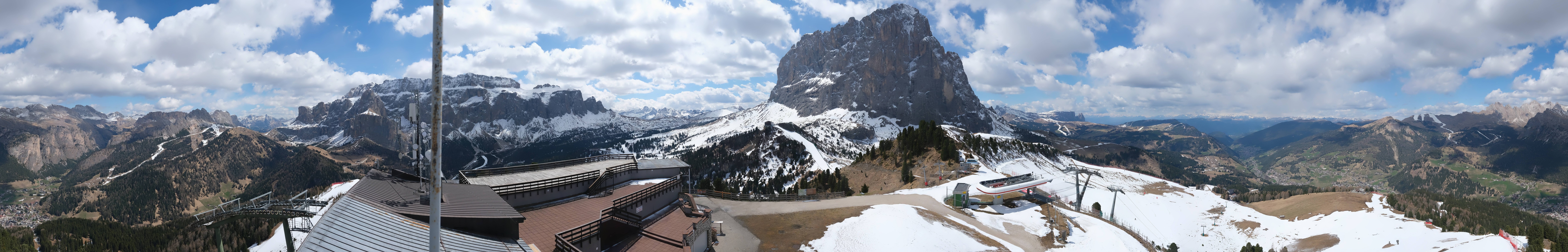 Archived image Webcam Val Gardena - View Ciampinoi top station