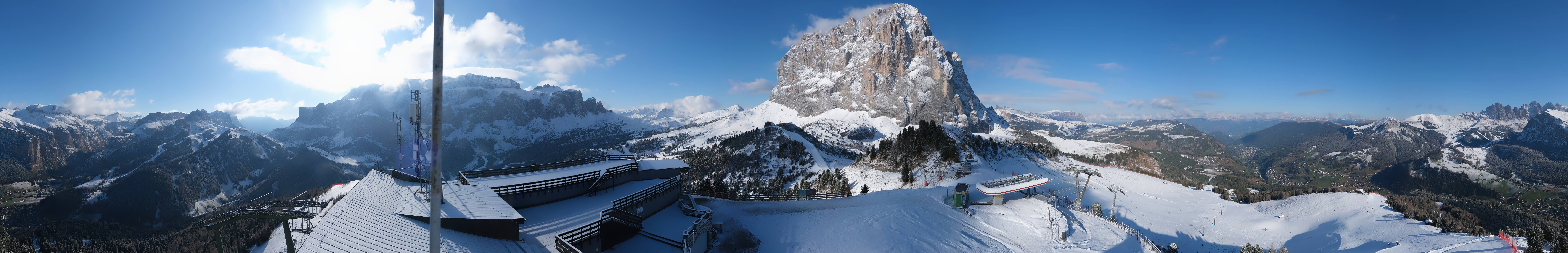 Archiv Foto Webcam Gröden: Ausblick Ciampinoi