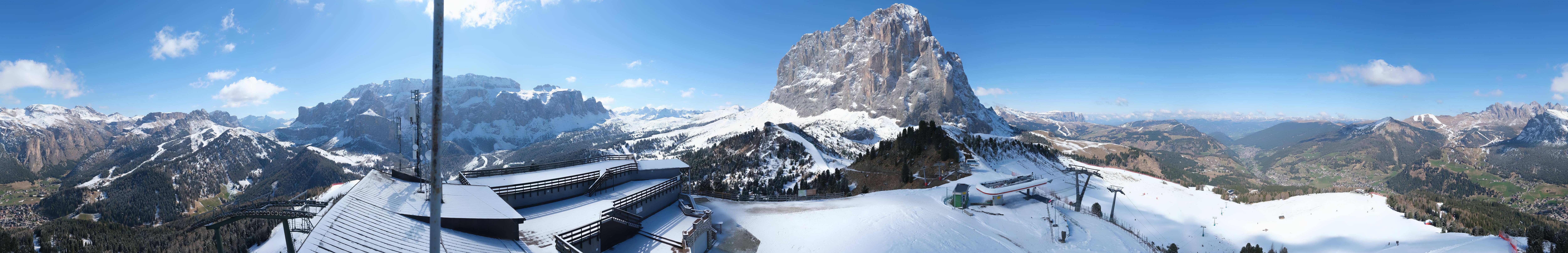 Archiv Foto Webcam Gröden: Ausblick Ciampinoi