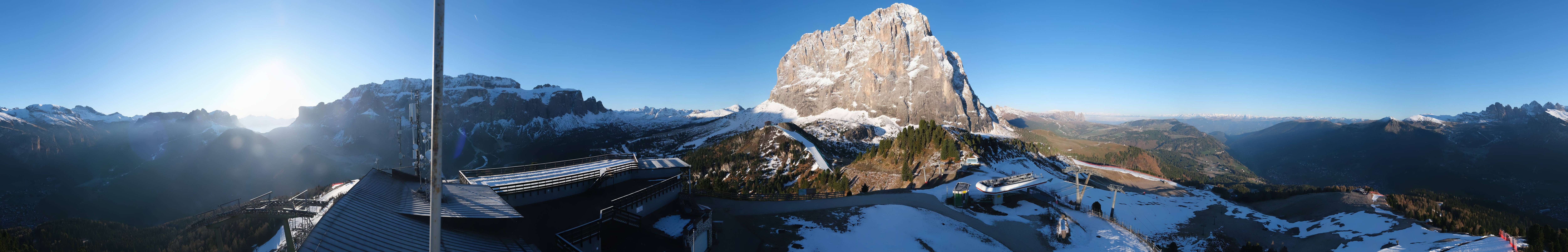 Archiv Foto Webcam Gröden: Ausblick Ciampinoi