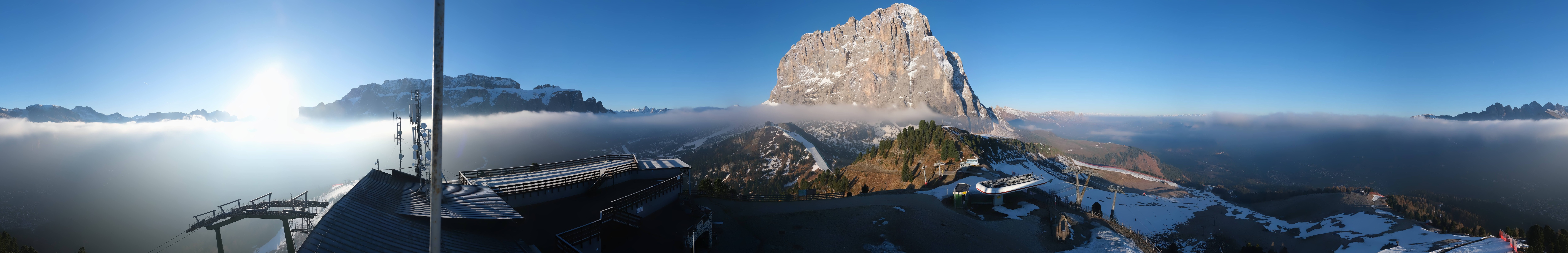 Archiv Foto Webcam Gröden: Ausblick Ciampinoi